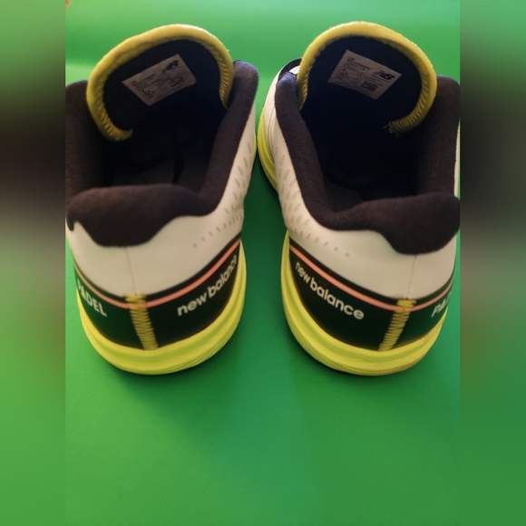 New Balance padel 796v2 yellow men's court tennis shoes size 6 - Picture 4 of 8